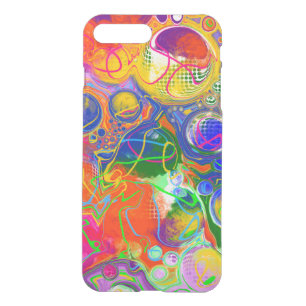 Disco Ball Electricity Fluid Art iPhone 8 Plus/7 Plus Case