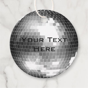Disco Ball Favor Tags