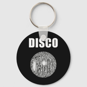 Disco Ball For Funky Soul Music Lovers Keychain