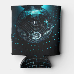 Disco Ball Glare, Nightclub Background. Can Cooler