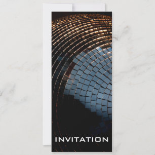 Disco Ball Invitation