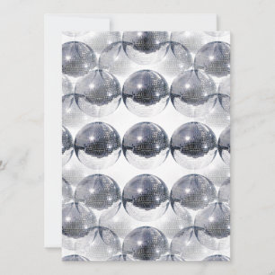 disco ball invitations