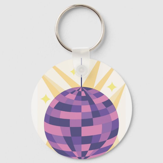 Disco Ball Keychain (Front)