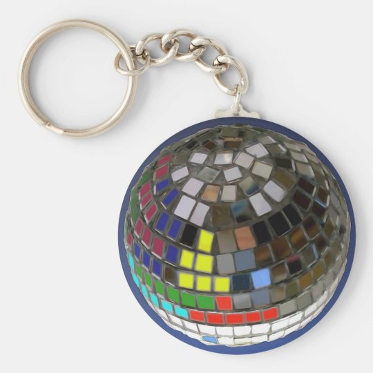 disco ball keychain