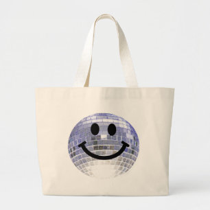 Disco Ball Large Tote Bag