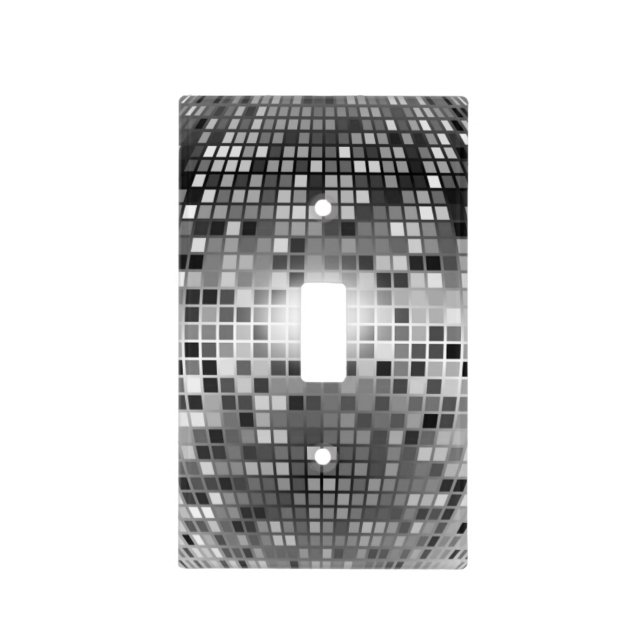 DISCO BALL LIGHT SWITCH COVER (Front)