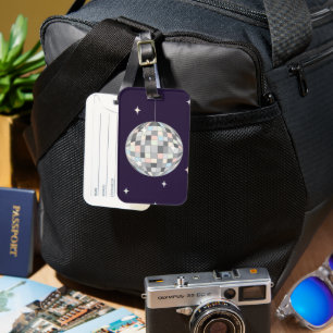 Disco Ball - Luggage Tag