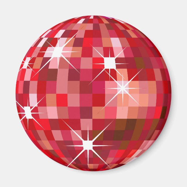 disco ball magnet (Front)