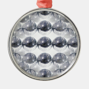 disco ball metal ornament