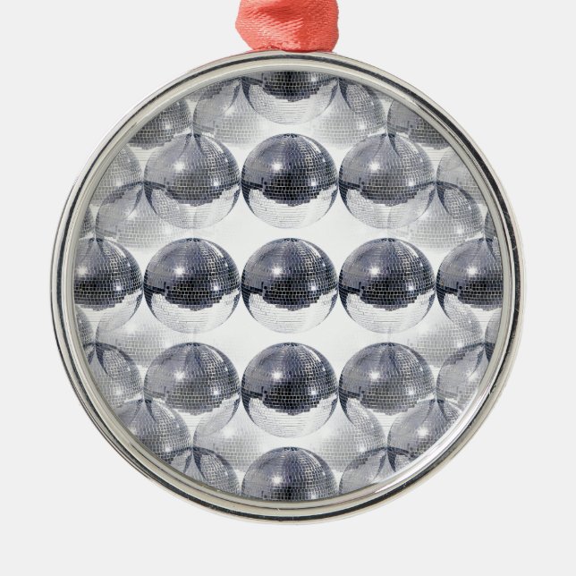 disco ball metal ornament (Front)