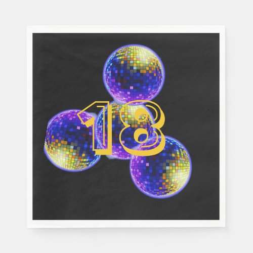 Disco Ball Napkin