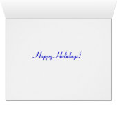 Disco Ball Ornaments Black and White Photo Holiday (Inside Horizontal (Bottom))