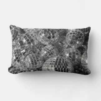 Disco Ball Ornaments Lumbar Pillow