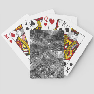 Disco Ball Ornaments Poker Cards