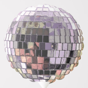 Disco Ball - Pink Balloon