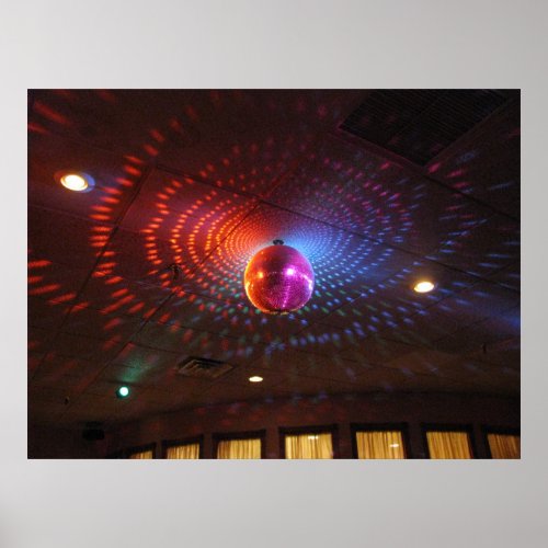 Disco Ball Poster