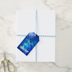 Disco Ball, Princess Coach & Horses 18th Birthday Gift Tags