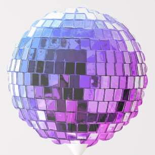 Disco Ball - Purple Balloon