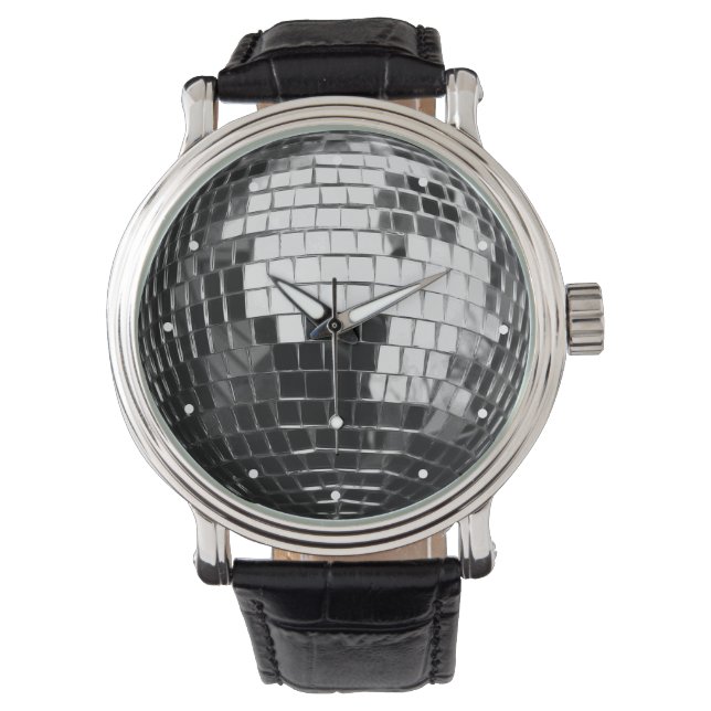 Disco Ball Retro Party Watch (Front)
