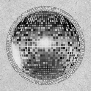 Disco Ball Round Patch