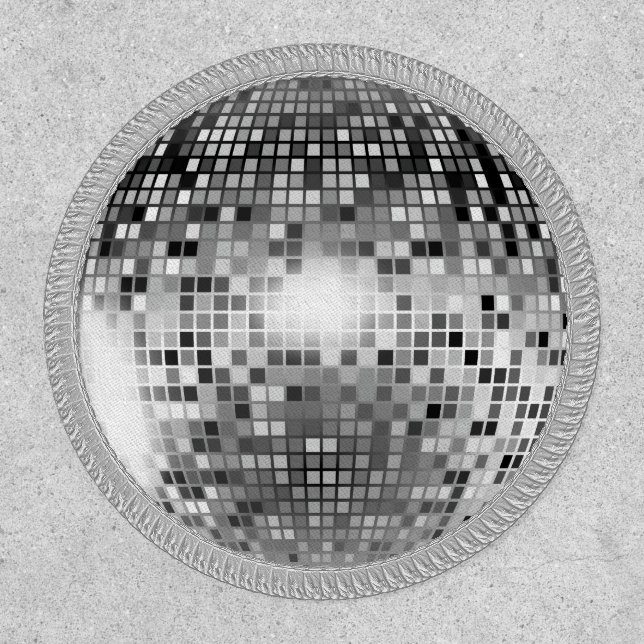 Disco Ball Round Patch (Front)