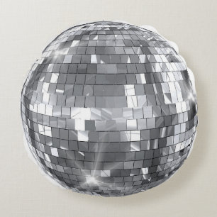 Disco Ball Round Pillow