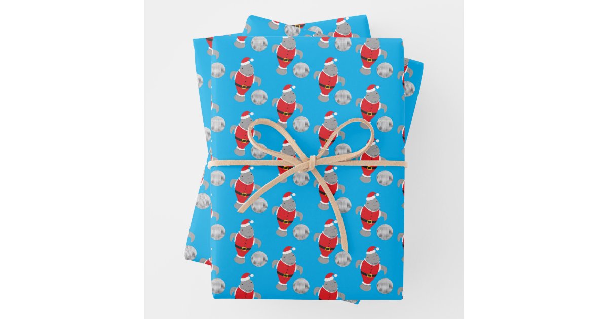 Christmas elegant luxury gold stars pattern blue wrapping paper sheets, Zazzle