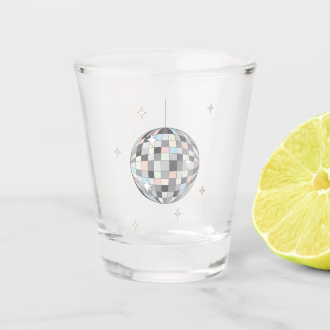Disco Ball Shot Glass (Front)