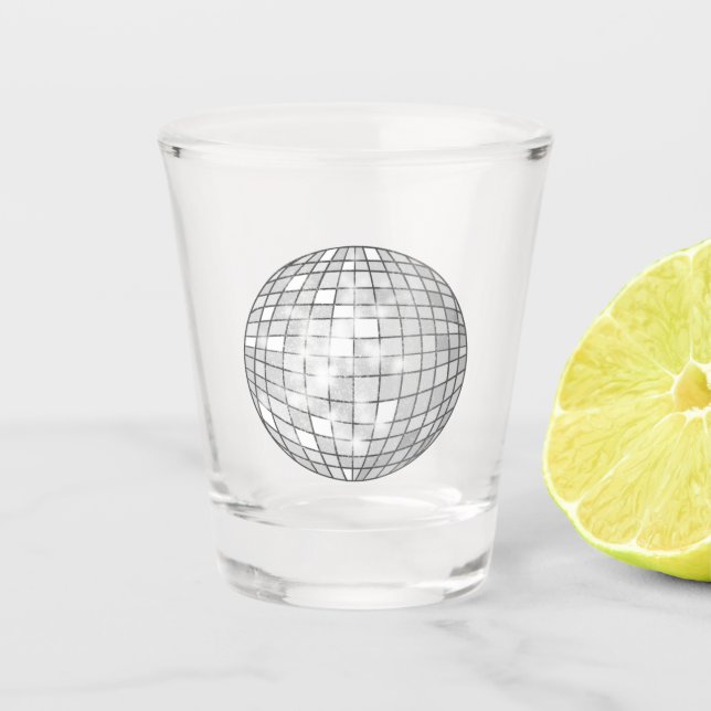 Disco Ball Shot Glass (Front)