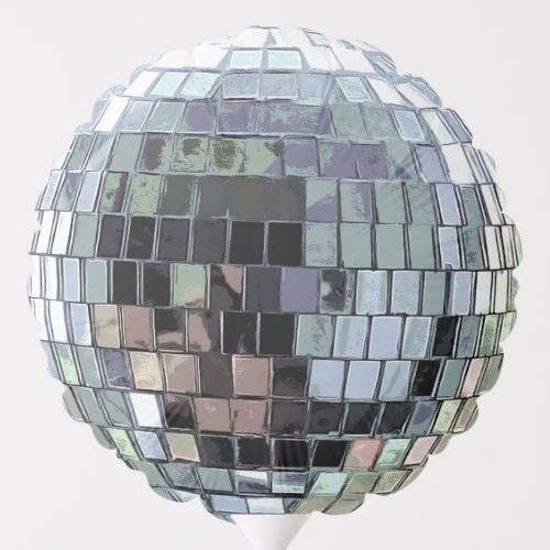 Disco Ball _ Silver Balloon