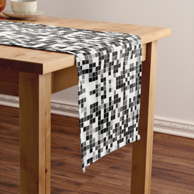 Disco Ball Silver table runner (In Situ)