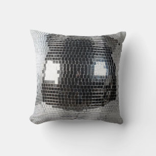 disco ball throw pillow