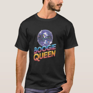 Disco Ball Vintage Retro boogie queen discoball co T-Shirt