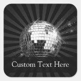 Mirrored Disco Ball Vinyl Sticker – Nahcotta