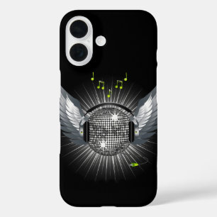 Disco Ball Wings iPhone 16 Case