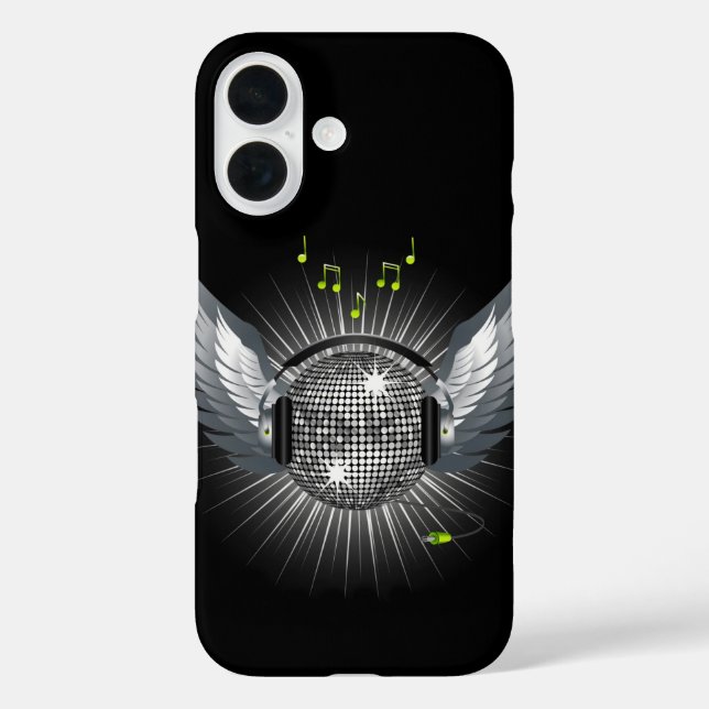 Disco Ball Wings Case-Mate iPhone Case (Back)