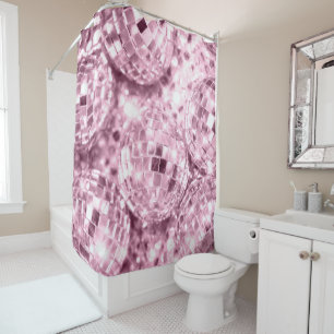 Disco Balls Glam #12 #retro #wall #art Shower Curtain