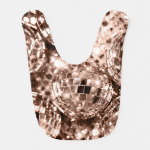 Disco Balls Glam 17 Baby Bib