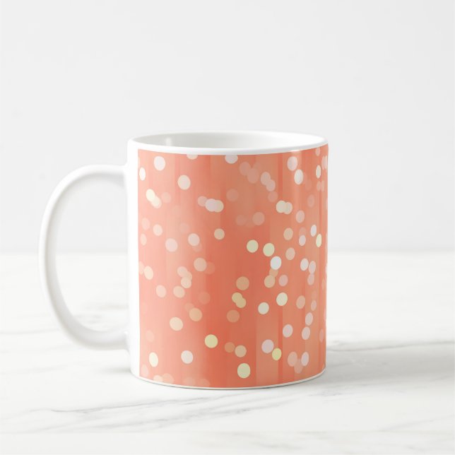 Disco balls in dark  coffee mug (Left)
