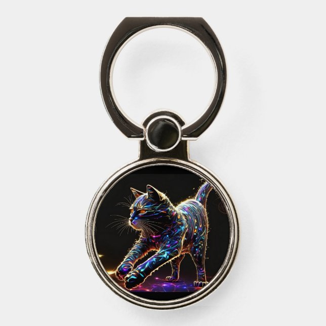 Disco Cat Ring Holder (Front)