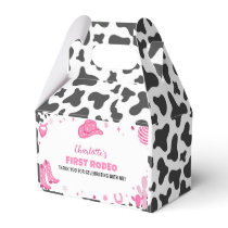 Disco Cowgirl Birthday Party Favor Box