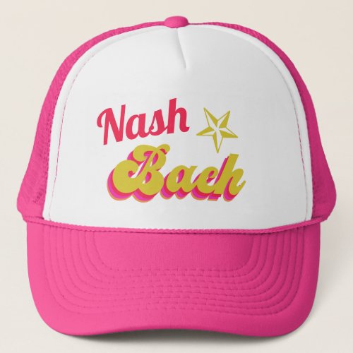 Disco Cowgirl Nashville Bachelorette  Trucker Hat