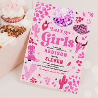 Disco Cowgirl Nashville Pink Rodeo Birthday Party