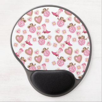 Disco Cowgirl Valentine Gel Mouse Pad