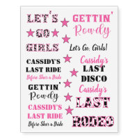 Disco Cowgirls Bachelorette Party Sayings