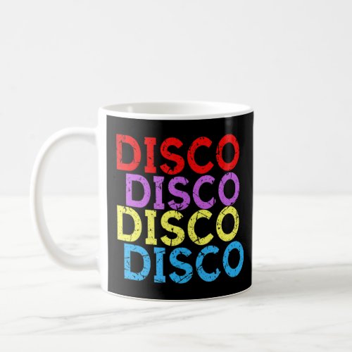 Disco Dance 70s Retro Themed Dancing Party Matchi Coffee Mug