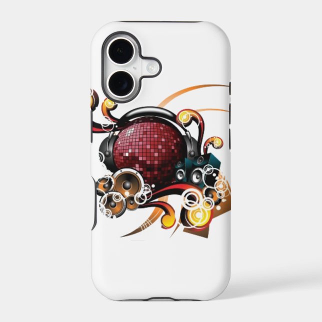 Disco dance  iphone case (Back)
