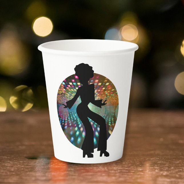 Disco dancer paper cups (Creator Uploaded)