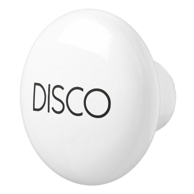 Disco Dancing Ceramic Knob (Right)