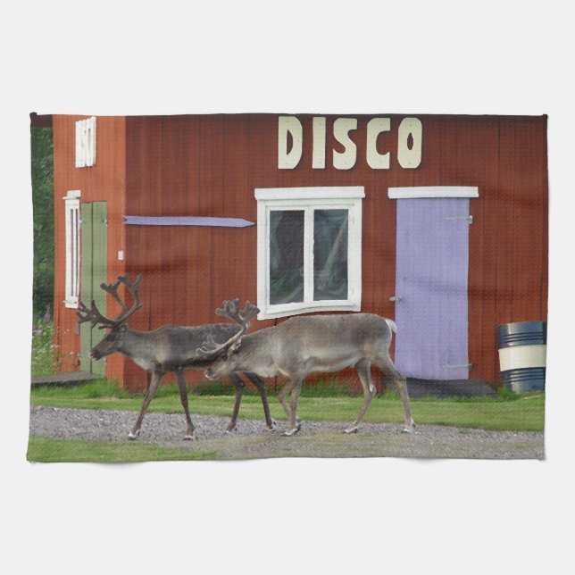 DISCO DEER KITCHEN TOWEL (Horizontal)